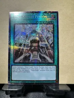 Gem-Knight Fusion 1st Edition Starlight Rare BLMM-EN160 Yu-Gi-Oh - Image 1