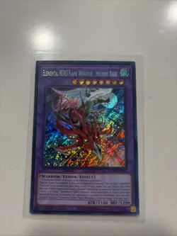Yu-Gi-Oh Elemental Hero Flame Wingman Infernal Rage BLMR-EN012 - Image 1