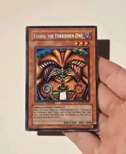 Yugioh Exodia the Forbidden One MC1-EN001 Secret Rare Limited Edition LP - Image 3