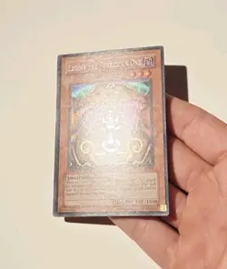 Yugioh Exodia the Forbidden One MC1-EN001 Secret Rare Limited Edition LP - Image 4