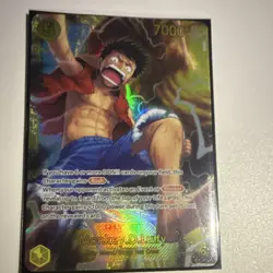 One Piece Monkey D. Luffy OP15-119 SR Holo 5 Cost 7000 Power Card - Image 1