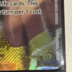 One Piece Monkey D. Luffy OP15-119 SR Holo 5 Cost 7000 Power Card - Image 2