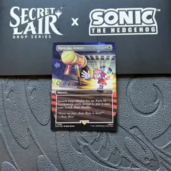 Open the Armory #2089🌈 FOIL MTG SLD X Sonic Card In Hand Ready To Ship - Image 1