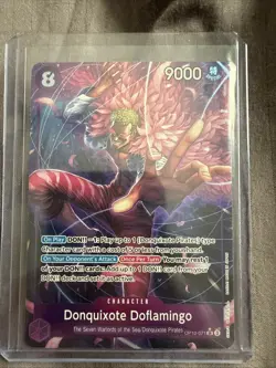 One Piece Donquixote Doflamingo Alt Art (parallel) OP10-071 (English) NM+ - Image 2