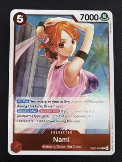 Nami (006) EB03-006 Extra Booster: One Piece Heroines Edition Foil - Image 1