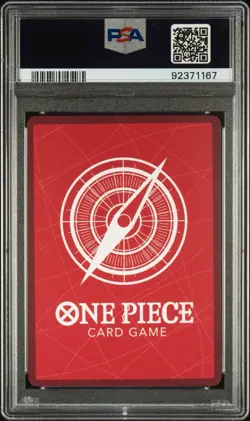 Trafalgar Law OP01-002 Pre-Errata Alt Art Leader PSA 10 One Piece TCG - Image 2