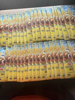 21 One Piece OP15 EB04 Adventure on Kami's Island Sleeved Booster Packs Lot 21 - Image 1