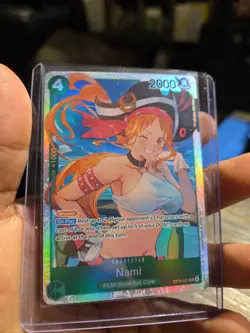 Nami OP14-031 The Azure Sea's Seven Foil NM-Mint English One Piece - Image 3