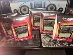 Magic The Gathering Commander Ikoria 2020 Deck Lot - Mix of 5 (duplicates) - Image 1