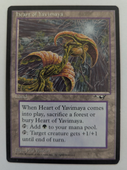 Magic Mtg Alliances Heart of Yavimaya near mint - Image 1