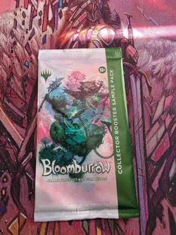 Sealed Bloomburrow Collector Sample Booster Pack Magic The Gathering MTG - Image 1
