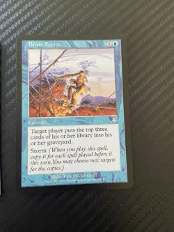 Brain Freeze Scourge Magic The Gathering Pair (2) NM Never Played - Image 2