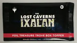 Lost Caverns of Ixalan Treasure Foil Trove Box Topper Pack UNOPENED English MTG - Image 1