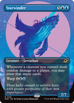 Starwinder (0291) (BORDERLESS) #291 | Near Mint | Edge of Eternities Magic MTG - Image 1