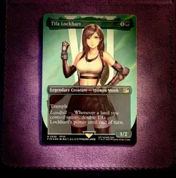 Tifa Lockhart (Borderless) (Surge Foil) Final Fantasy Foil - Image 1