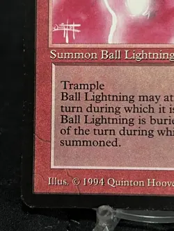 Magic the Gathering Ball Lightning The Dark ~LP~ MTG - Image 5