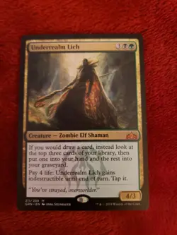 Underrealm Lich Guilds of Ravnica Regular - Image 1