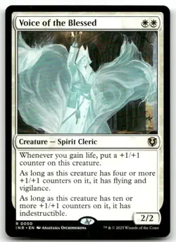 Voice of the Blessed #50 (NM) Innistrad Remastered INR Magic MTG - Image 1