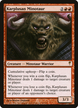 Karplusan Minotaur #86 (HP) Coldsnap CSP Magic MTG - Image 1
