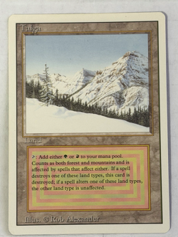 Taiga Revised MTG Magic the Gathering English NM - Image 1