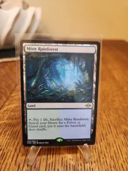 Misty Rainforest Modern Horizons 2 Magic the gathering NM - Image 1