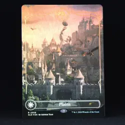 Plains #2509 (FOIL) ~ MTG Secret Lair Dungeons & Dragons - Image 1