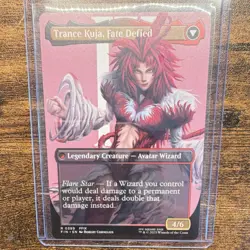 Magic: The Gathering Kuja Genome Sorcerer (Borderless) Final Fantasy NM - Image 2