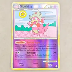 Pokemon Slowking Heartgold & Soulsilver 12/123 Reverse Holo Rare NM Near Mint - Image 1