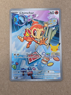 Chimchar 041 First Partner Illustration Black Star Promo Pokemon TCG - Image 1