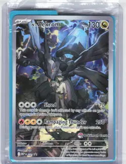 2026 Pokemon—N's Zekrom (Pokemon Center) #031 Mega Evolution Promo—Foil [Sealed] - Image 1