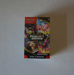 Factory Sealed Pokemon TCG Mega Evolution: Perfect Order Booster Bundle - Image 1