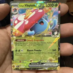 Erika's Vileplume ex - 003/217 - Double Rare - Ascended Heroes ASC Pokemon - Image 1