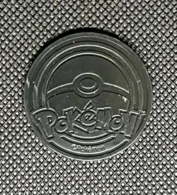 Pokemon Coin Volcanion Chilling Reign Sword & Shield Blister Pack Red NM - Image 2