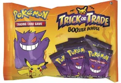 Pokemon TCG Trick or Trade BOOster Bundle, Factory Sealed, 2022, 40 Mini Packs - Image 1