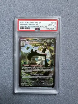 The Pokemon Company Meowscarada ex 256/193 Special Illustration Rare Holo PSA 10 - Image 1