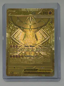 Pokemon TCG Mega Zygarde ex 124/088 Gold Hyper Rare Perfect Order MP Read Desc. - Image 2