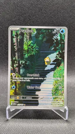 Pokemon 151 Psyduck Illustration Rare 175/165 2023 Scarlet & Violet - Image 1