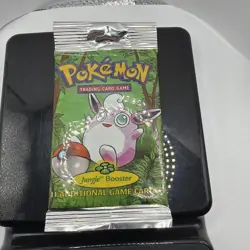Pokemon Jungle Booster Pack 21.2g HEAVY (Weighed) WOTC Vintage Sealed IN CASE - Image 2