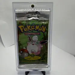 Pokemon Jungle Booster Pack 21.2g HEAVY (Weighed) WOTC Vintage Sealed IN CASE - Image 3