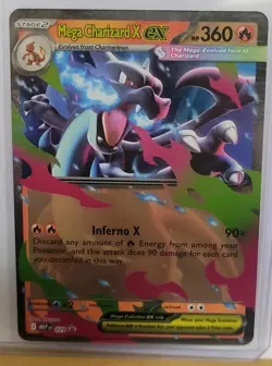 Mega Charizard X EX 029 Promo - MEP EN from Charizard Tin Pokemon - NM - Image 1