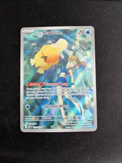 Pokemon Scarlet Violet Destined Rivals Misty's Psyduck Illustration Rare 193/182 - Image 1