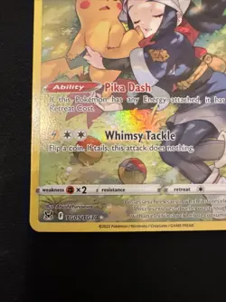 Pokemon TCG Pikachu TG05/TG30 Lost Origin Trainer Gallery Holo Card NM - Image 5