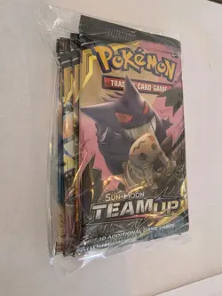 4x Pokemon team up booster pack - Art Set - Image 4