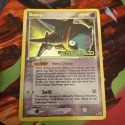 Deoxys 2/106 Rare Emerald Holo Reverse Holo Pokemon - Image 2