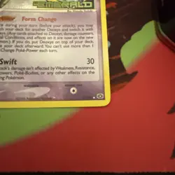 Deoxys 2/106 Rare Emerald Holo Reverse Holo Pokemon - Image 4