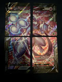 Pokemon Black Star Promo Mewtwo V Union Holo - Set of 4 - SWSH159 - SWSH162 NM - Image 1