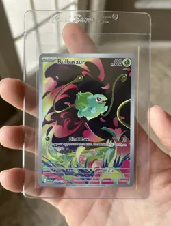 Pokemon TCG Mega Evolution Bulbasaur 133/132 Illustration Rare NM - Image 1
