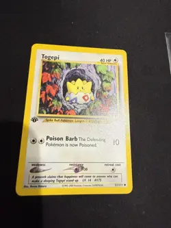 Pokemon TCG: Togepi 51/111 - Neo Genesis 1st Edition - Near Mint! -j - Image 2