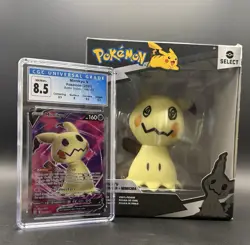 Mimikyu V CGC Graded Battle Styles Pokemon Full Art 148/163 Vinyl Figure Lot - Image 1