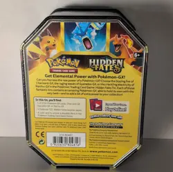 Factory Sealed Nintendo Pokemon TCG Hidden Fates Raichu GX Tin - Image 2